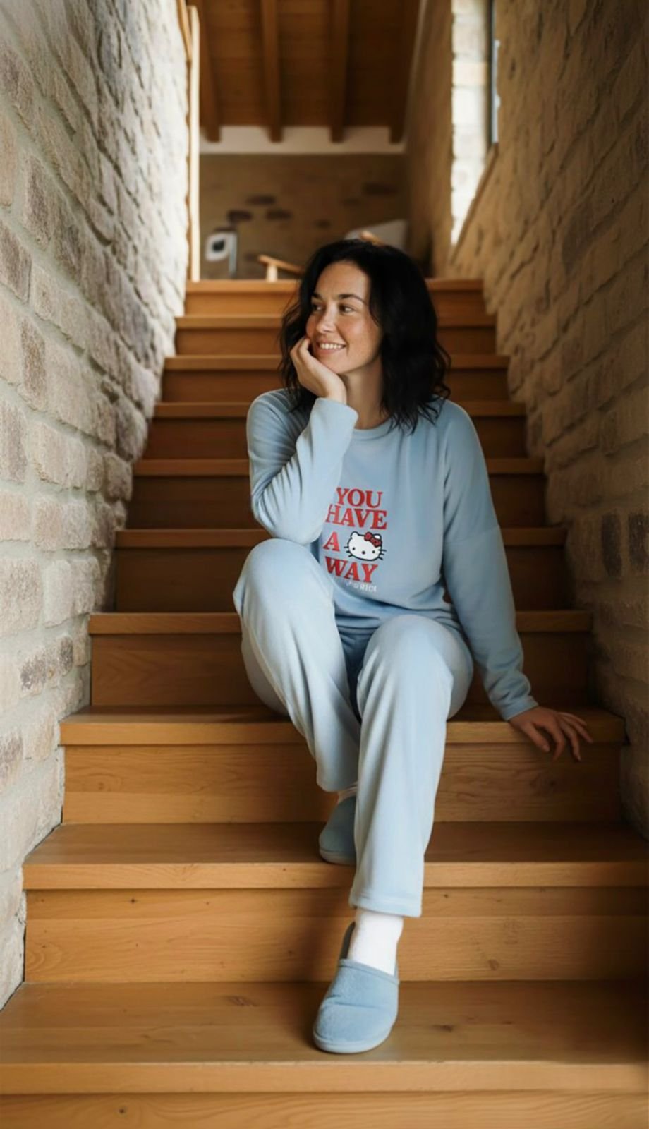 T-shirt and pantaloon pajama