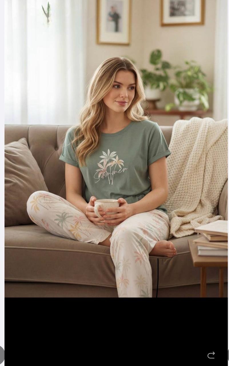 T-shirt and pantalon Pajma